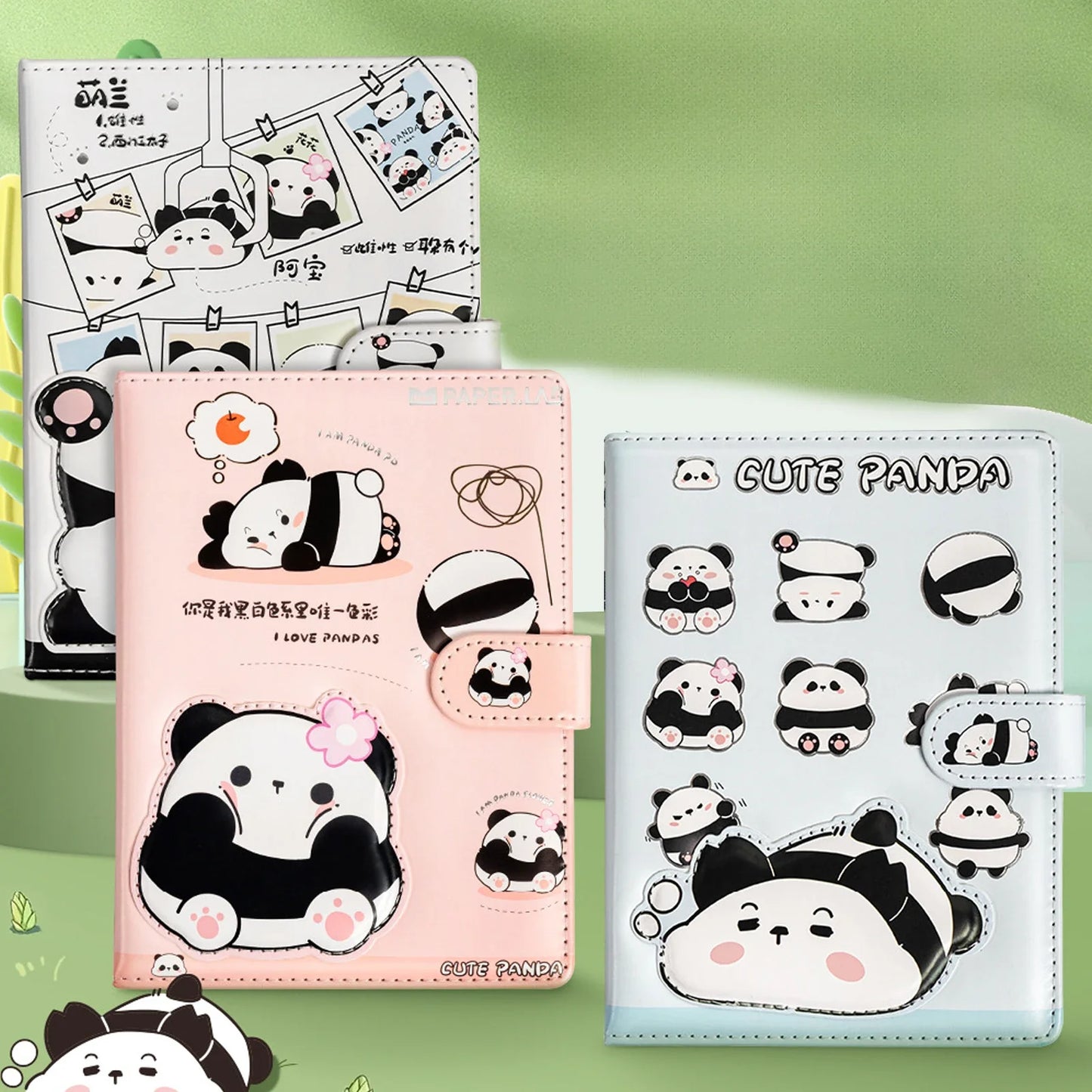 Cute Panda Notebook Agenda Organizer Diary Notepad Weekly Planner