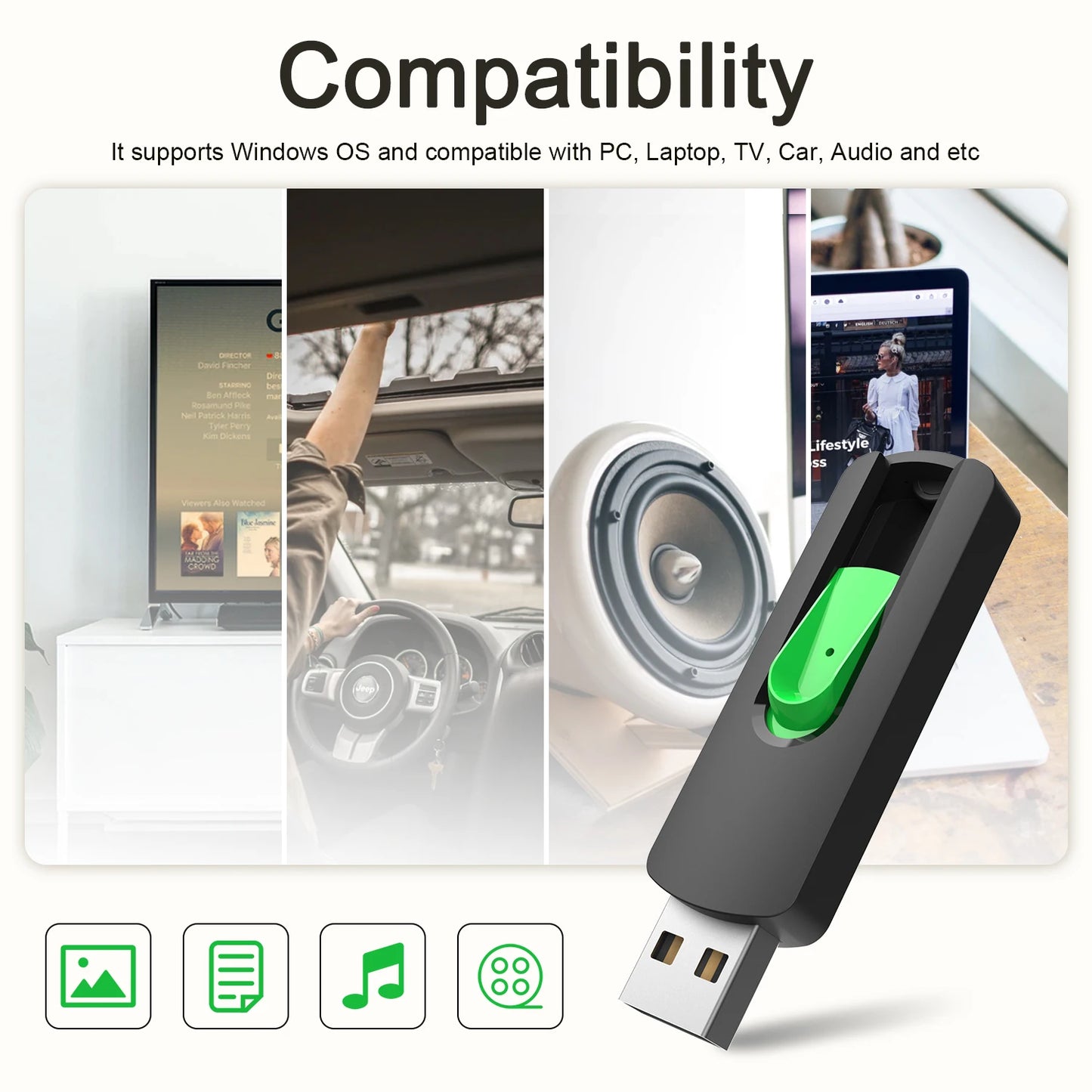 KOOTION U200 5pcs/lot 64GB 32GB 16GB 4GB 2GB 1GB Flash Drive