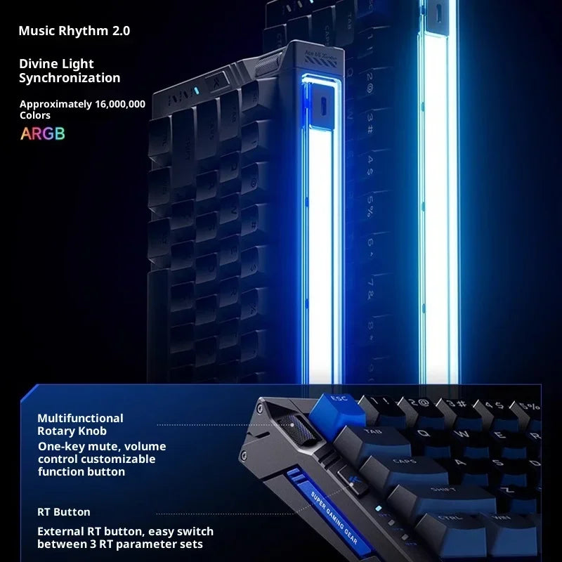 MCHOSE Ace68 Turbo 16k Wired Magnetic Switch Keyboard