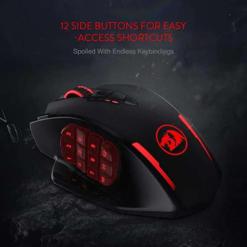 Redragon M913 16000 DPI Wired 2.4Ghz Wireless Gamer Mice 16 Buttons