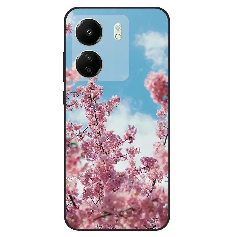 For Redmi 13C 4G Case Animals Soft Silicone TPU Phone Cases