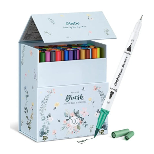 Ohuhu Art Markers Dual Tips Line Marker Set WaterColor