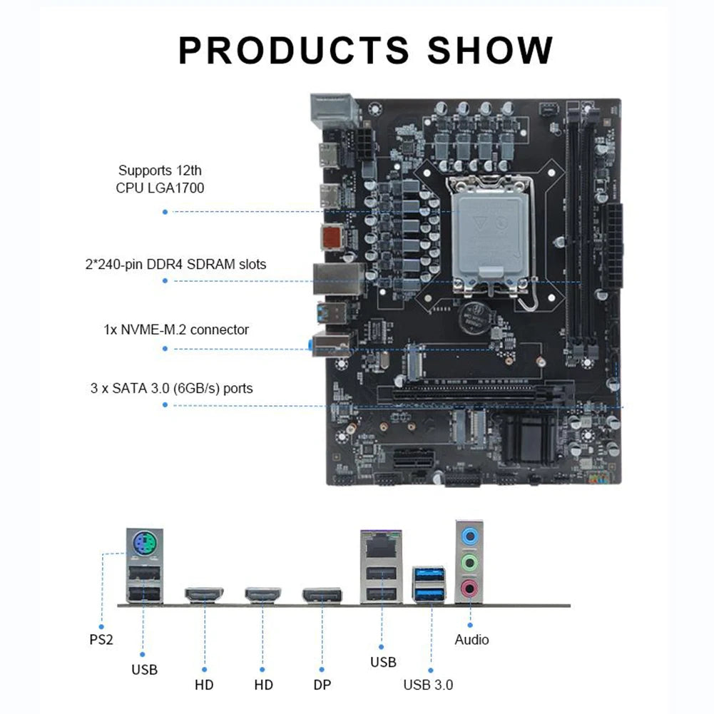 H610 Desktop Computer Motherboard