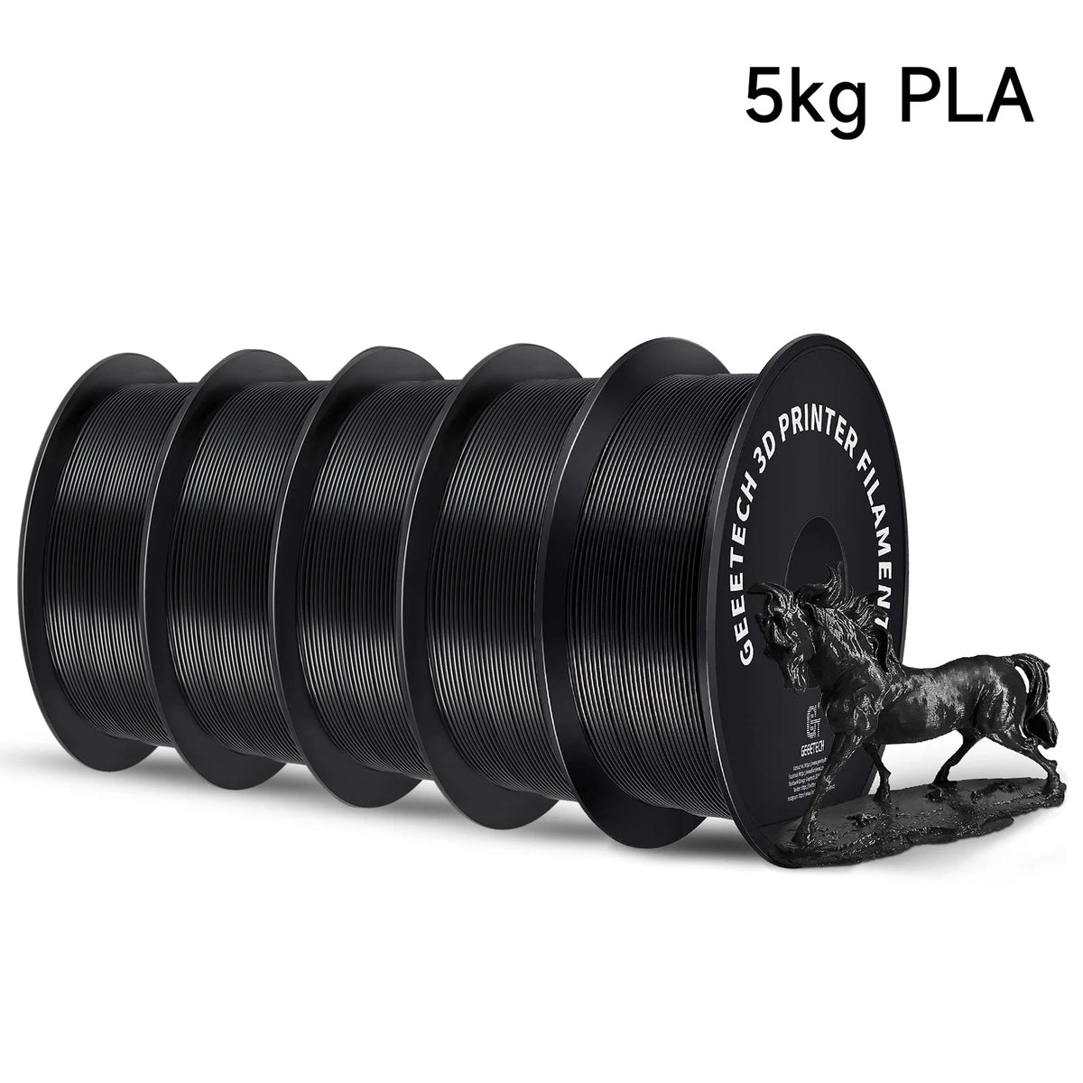 Geeetech 5Kg Standard PLA Filament 1.75mm, Multiple Colour
