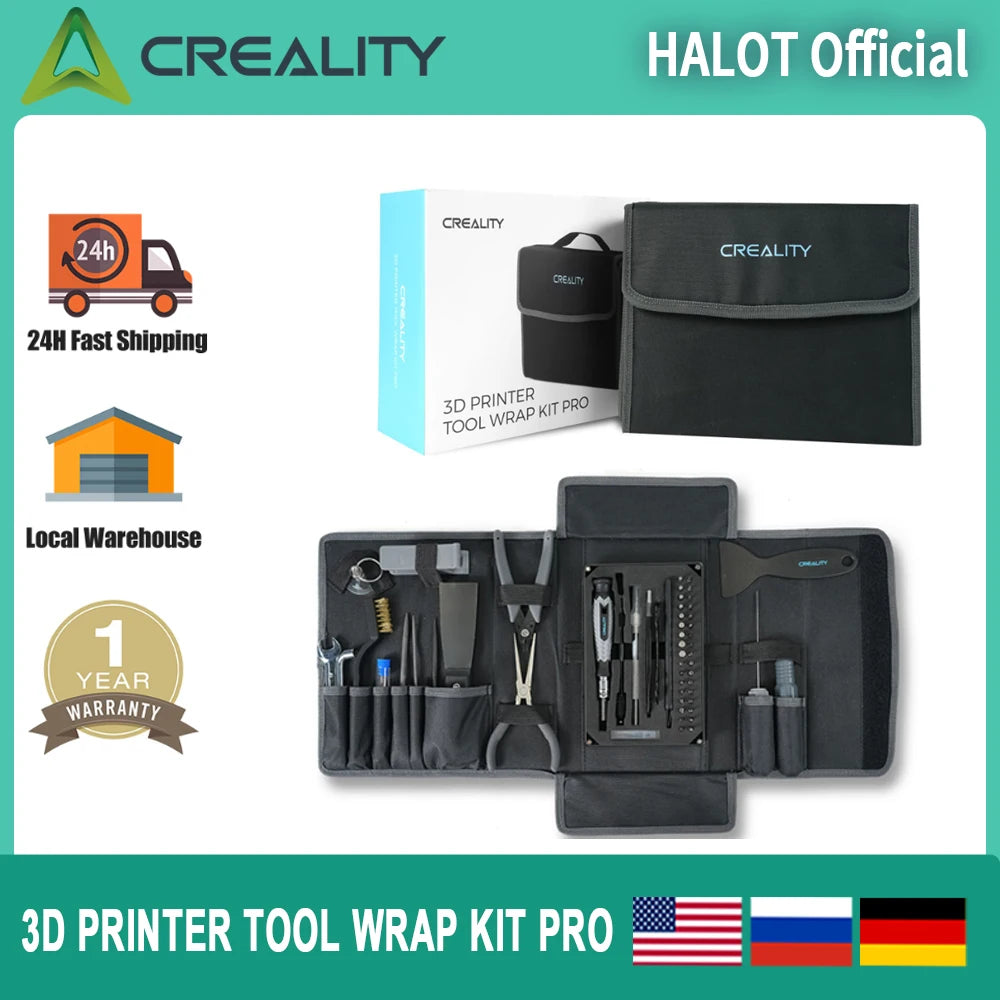 Creality 3D Printer Tool Wrap Kit for Assembly/Removal/Cleaning/Maintenance