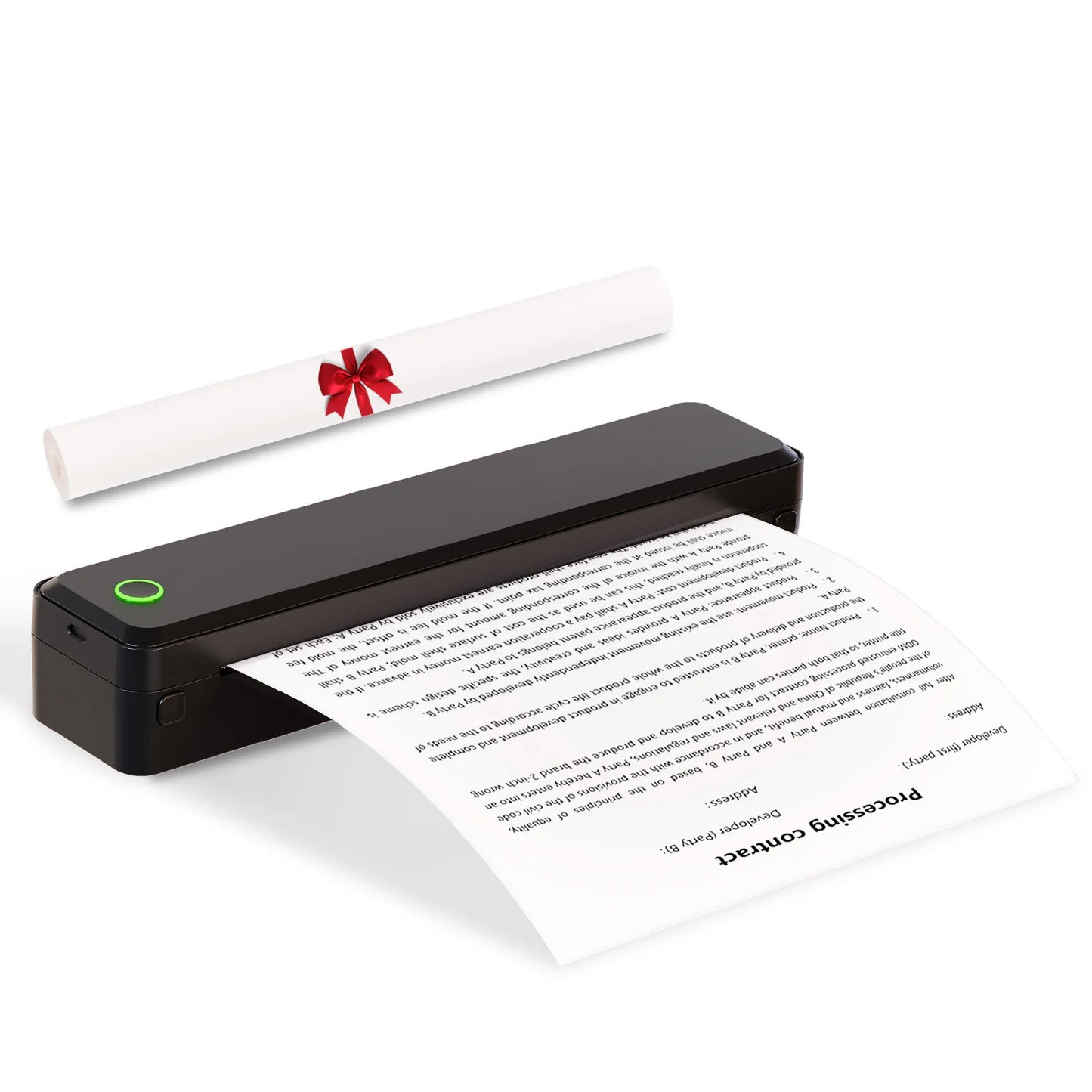 Portable Printers Wireless Inkless Thermal US Letter/A4/A5/B5