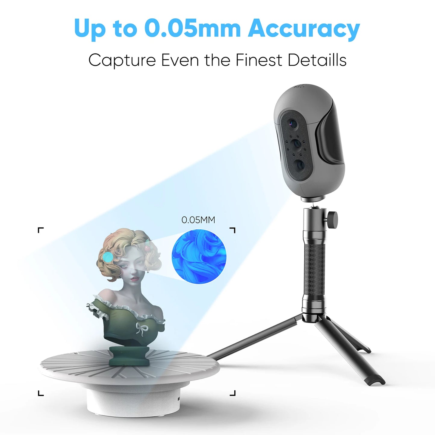 DMakerpro Mole Handheld 3D Scanner for 3D Printer