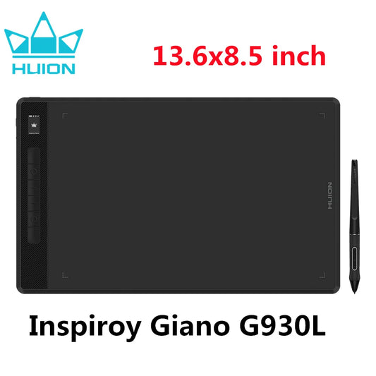 HUION Inspiroy Giano G930L Graphic Tablet With 6 press keys