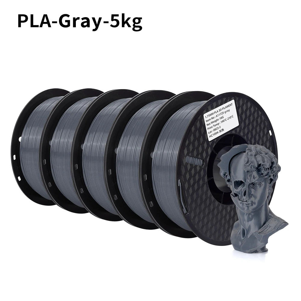 KingRoon 5KG 10KG PLA PETG Filament 1.75mm 3D Printer