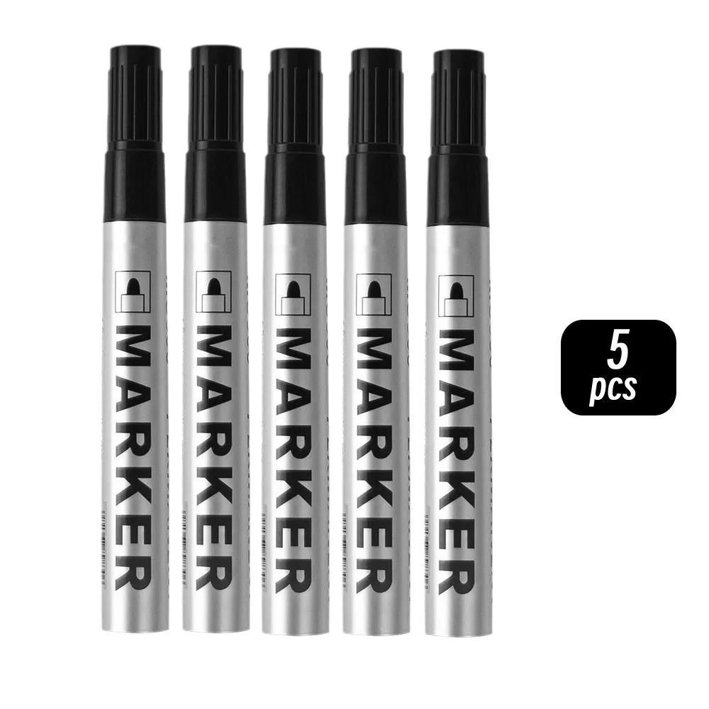 Permanent Paint Marker Pen Waterproof Black Pen