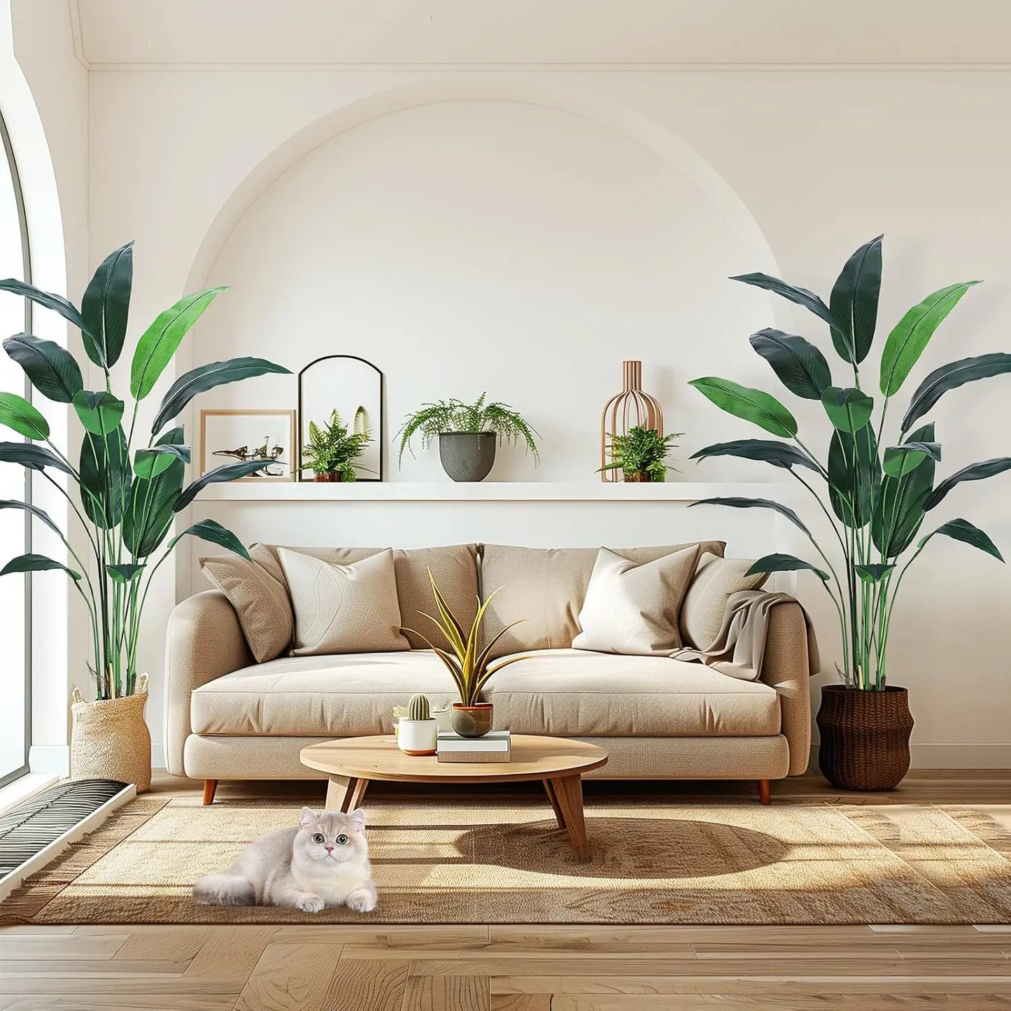 Artificial Bird of Paradise Plant 6FT(72in)/7FT(84IN)