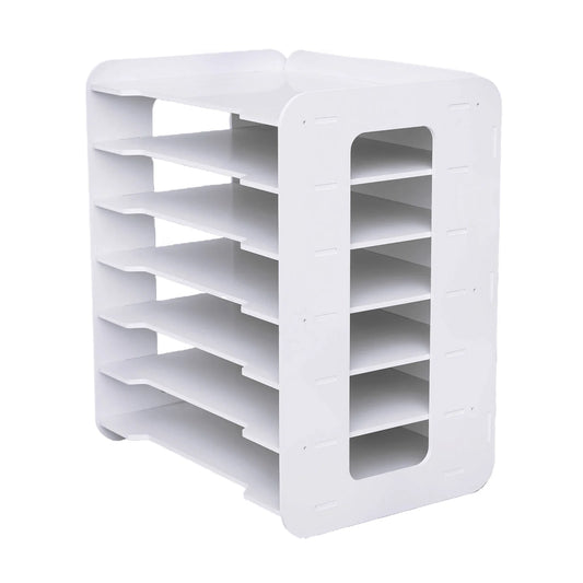 7-Layer File Organizer with PVC Material