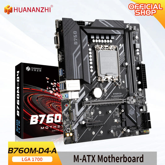 HUANANZHI B760M D4 M-ATX DDR4 Motherboard