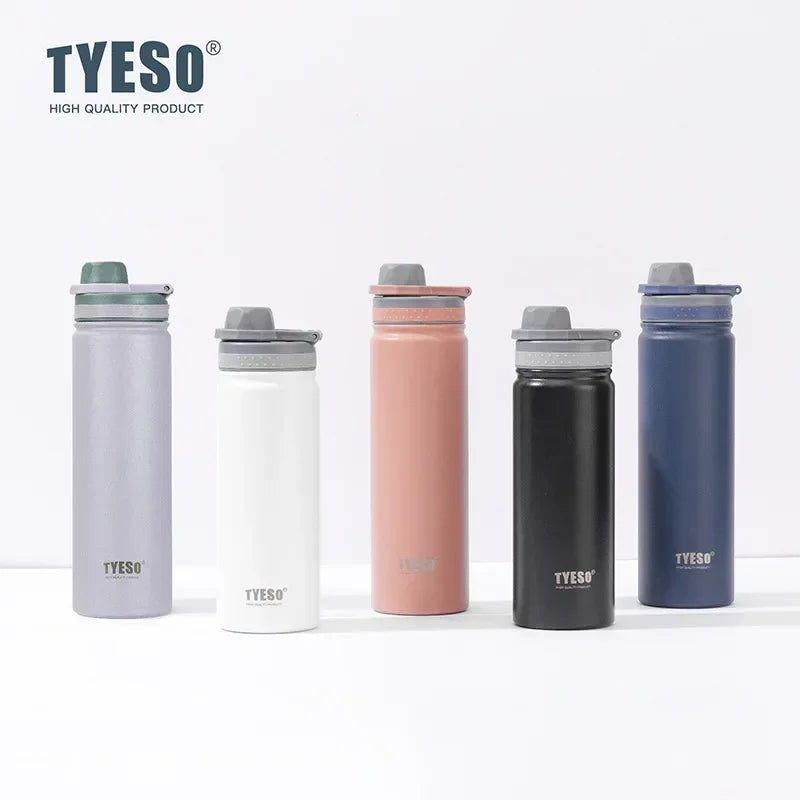 Tyeso 530/750ML Thermos Bottle Stainless Steel Flask Travel Bottle