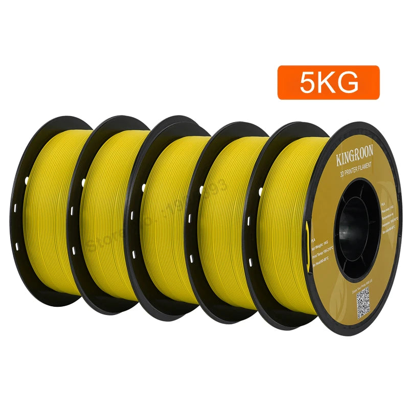 KINGROON PLA Filament 1.75mm 5/10KG PLA Plastic, Standard 1kg/roll