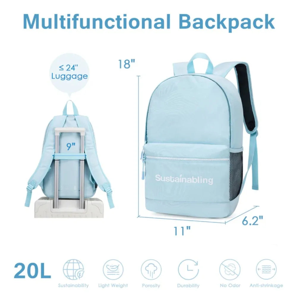Travel Backpack with Large Capacity and Durability