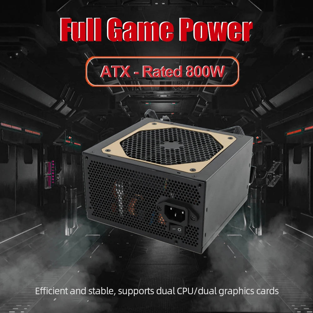 800W ATX Power Supply 110-264V PC Power Supply Module