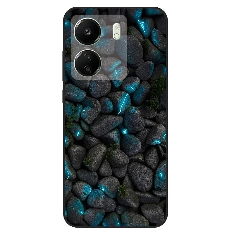 For Redmi 13C 4G Case Animals Soft Silicone TPU Phone Cases