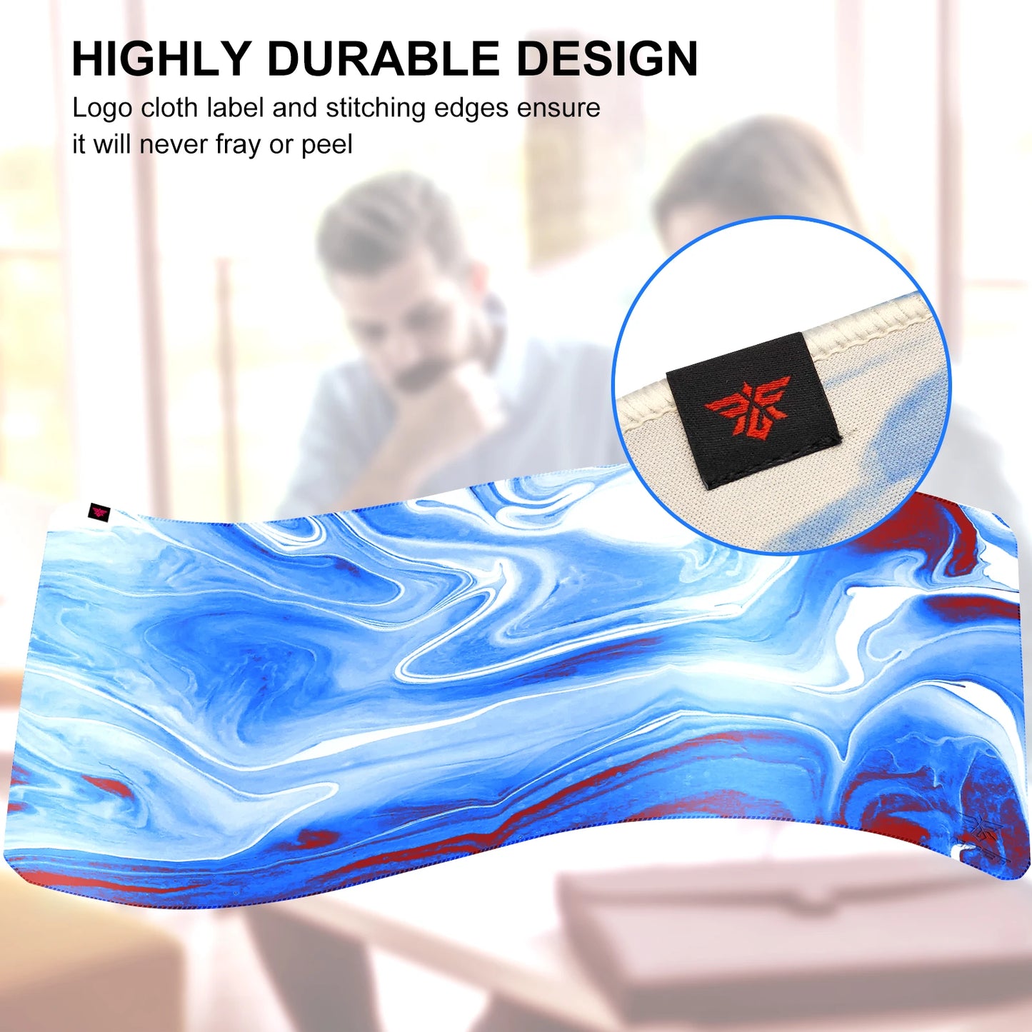 NPET RGB Large Mouse Pad, 12 Multimedia Keys