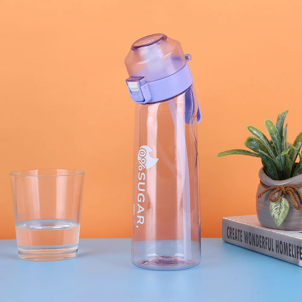 Flavored Water Bottle with 7 Flavour Pods, 650ml