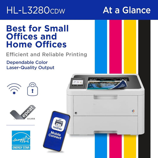 HLL3280CDW Wireless Compact Digital Color Printer