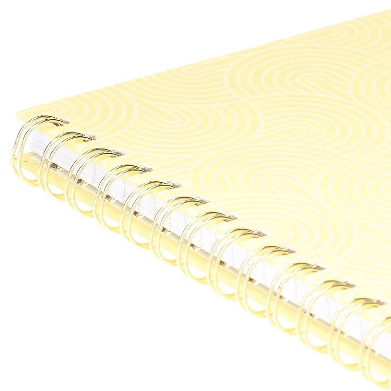 Spiral Journal, 6” x 8”, Ruled, 160 Pages, Yellow