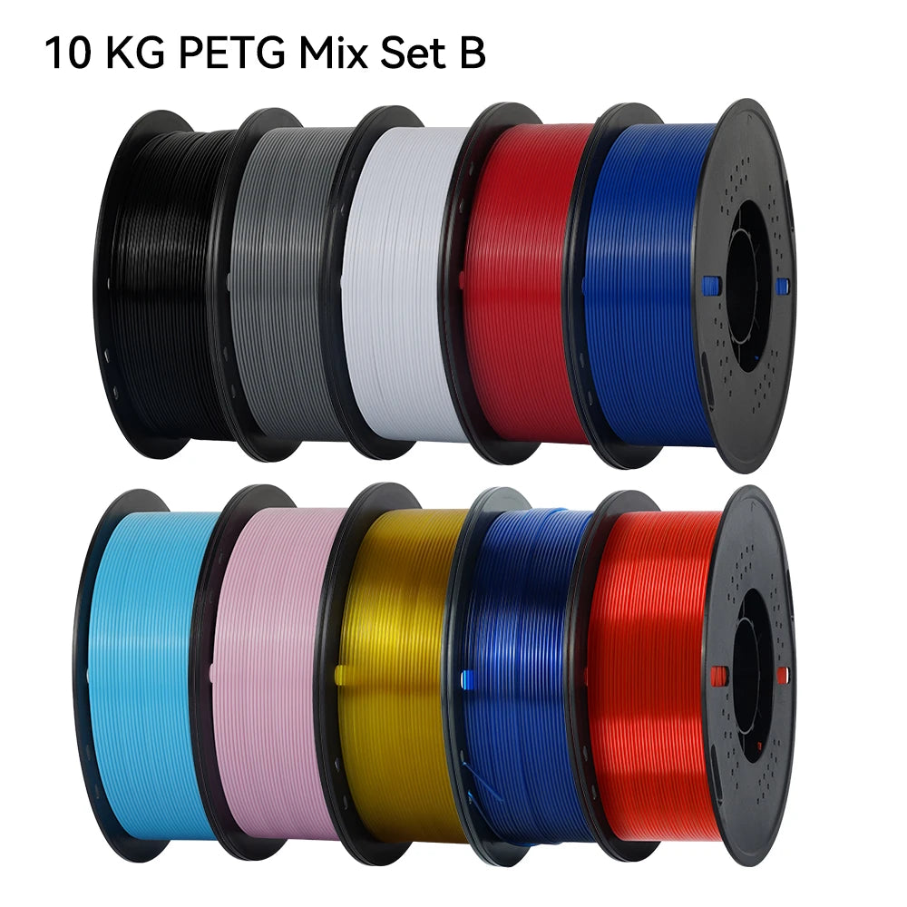 10KG 1.75mm PETG Filament Tangle-Free, High Quality