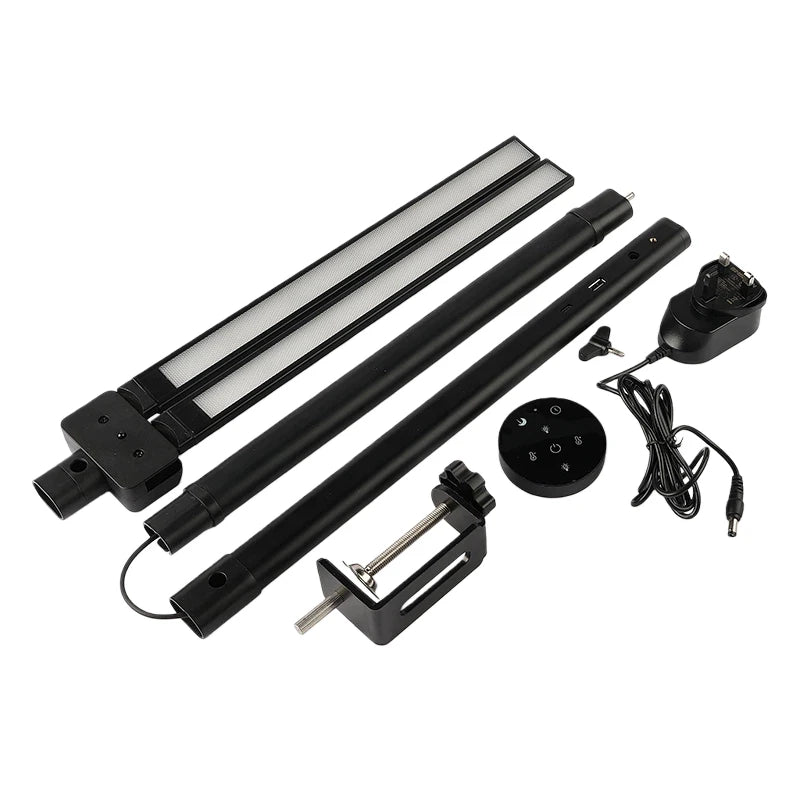Double Single Head Led Clip Desk Lamp