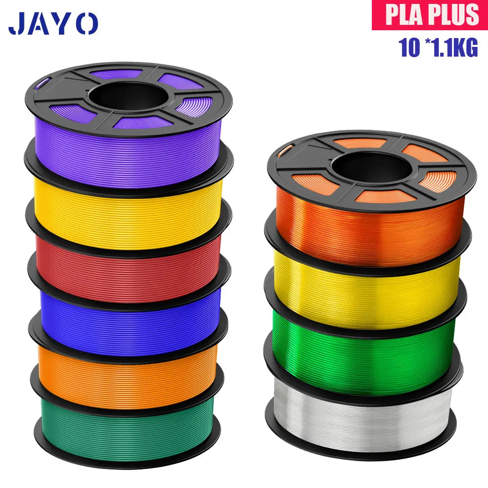 JAYO PETG/PLA PLUS/High Speed Matte PETG/PLA Filament 175mm 10 Rolls