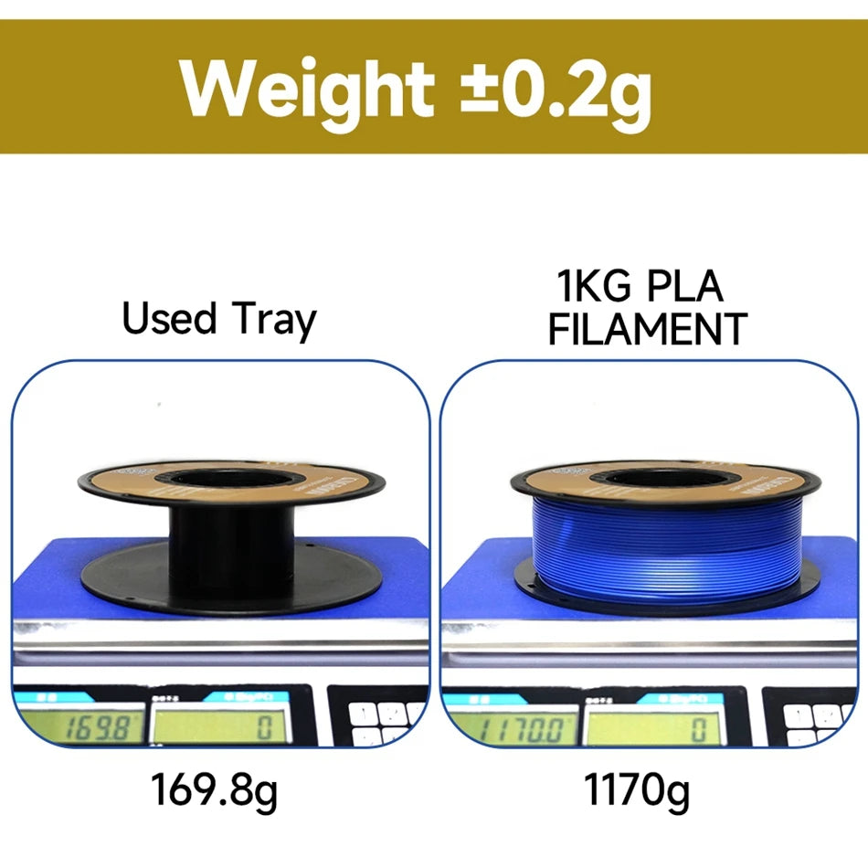 KINGROON PLA Filament 1.75mm 5/10KG pla Plastic For 3D Printer