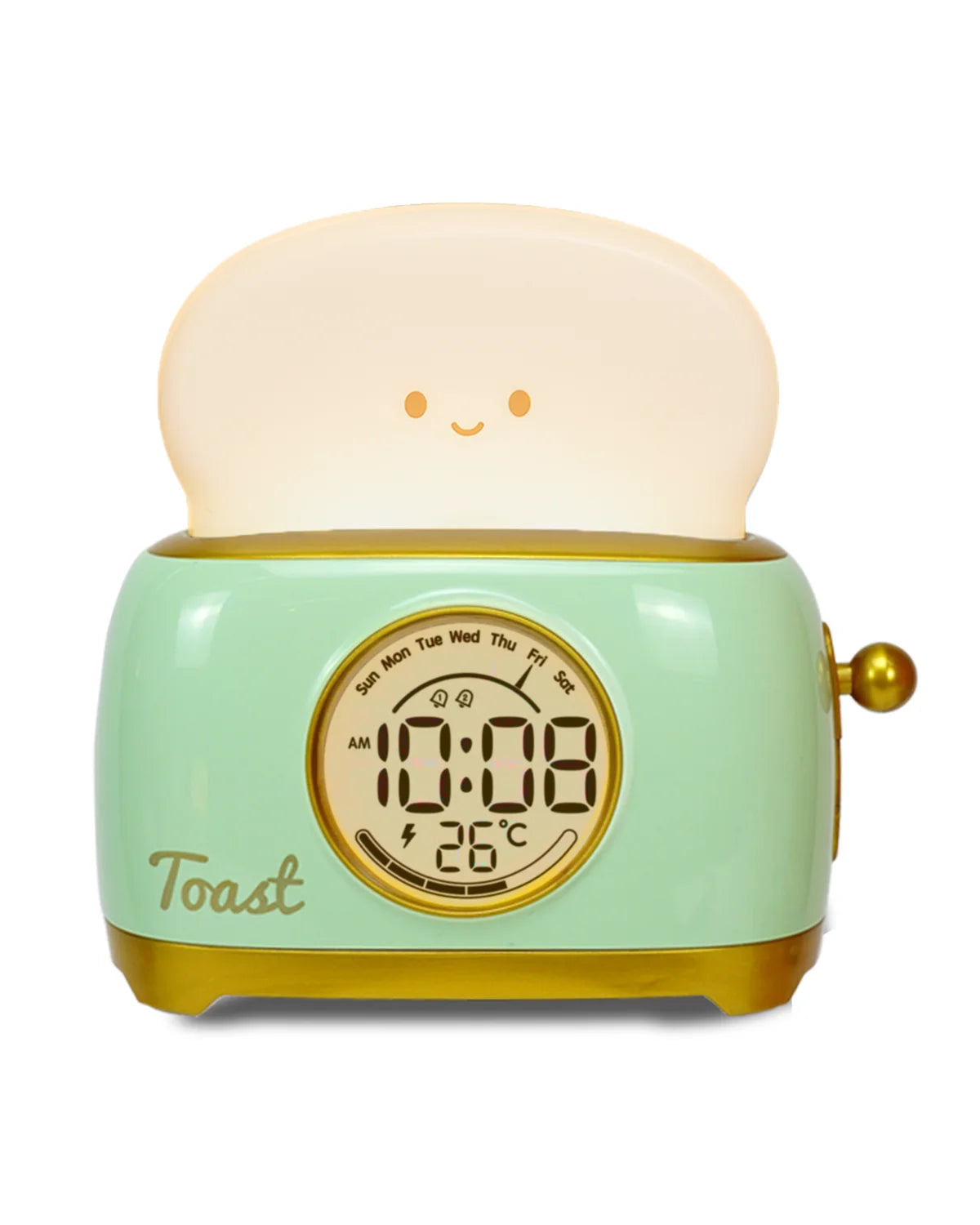Kid Alarm Clock LED Night Light Digital Clock