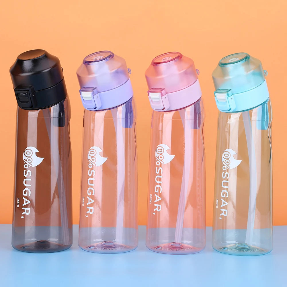 Flavored Water Bottle with 7 Flavour Pods, 650ml