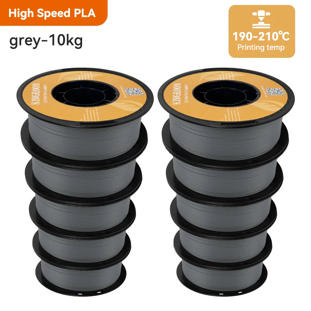 KINGROON HS-PLA Filament 1.75mm High Speed PLA 5/10KG