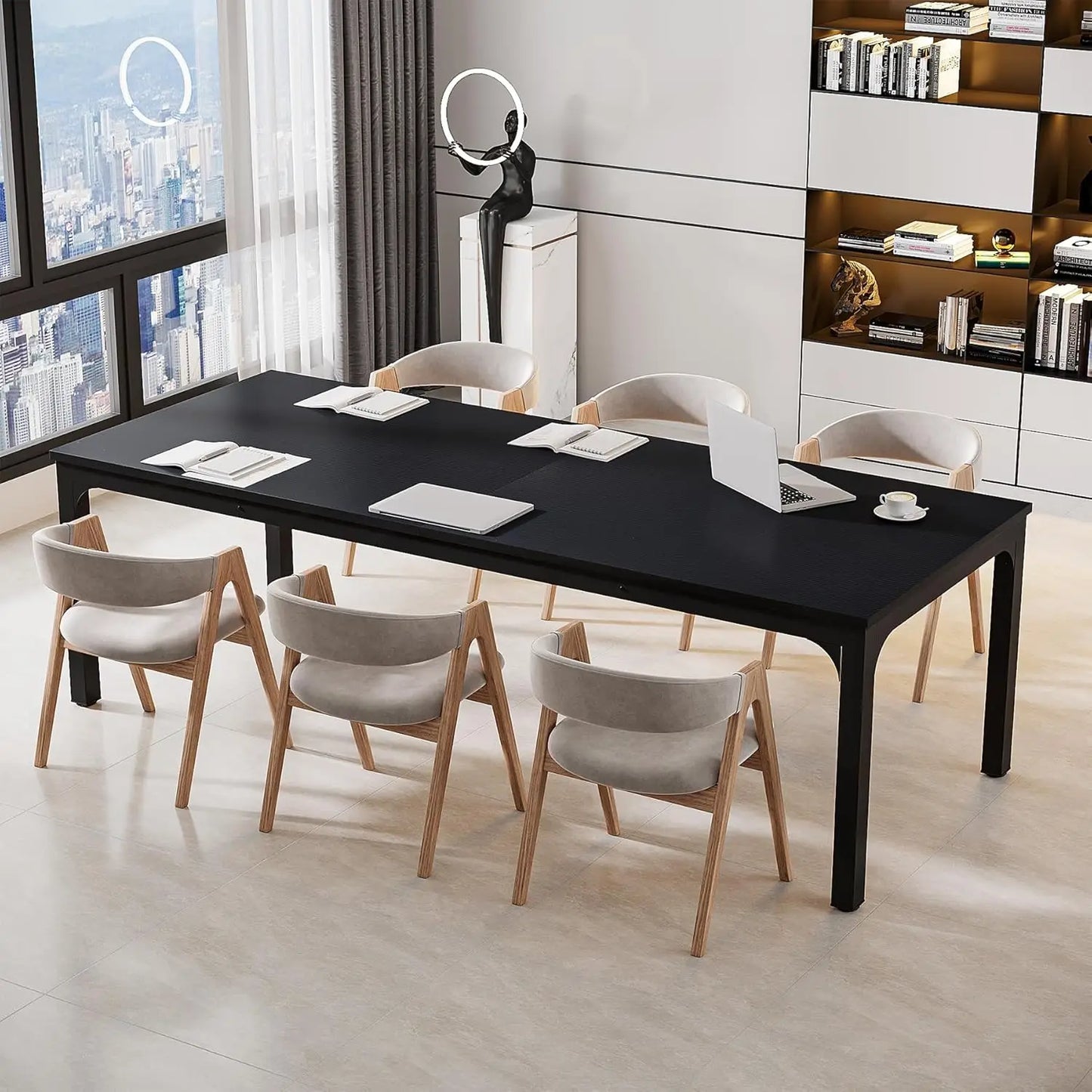 6.5ft Conference Room Table  78.74 W  27.56 D