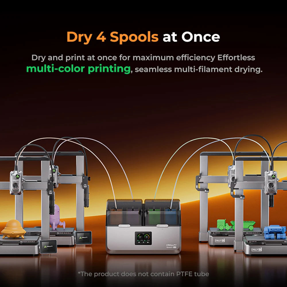 Creality Space Pi X4 Filament Dual Independent Heating Chambers Dryer Box