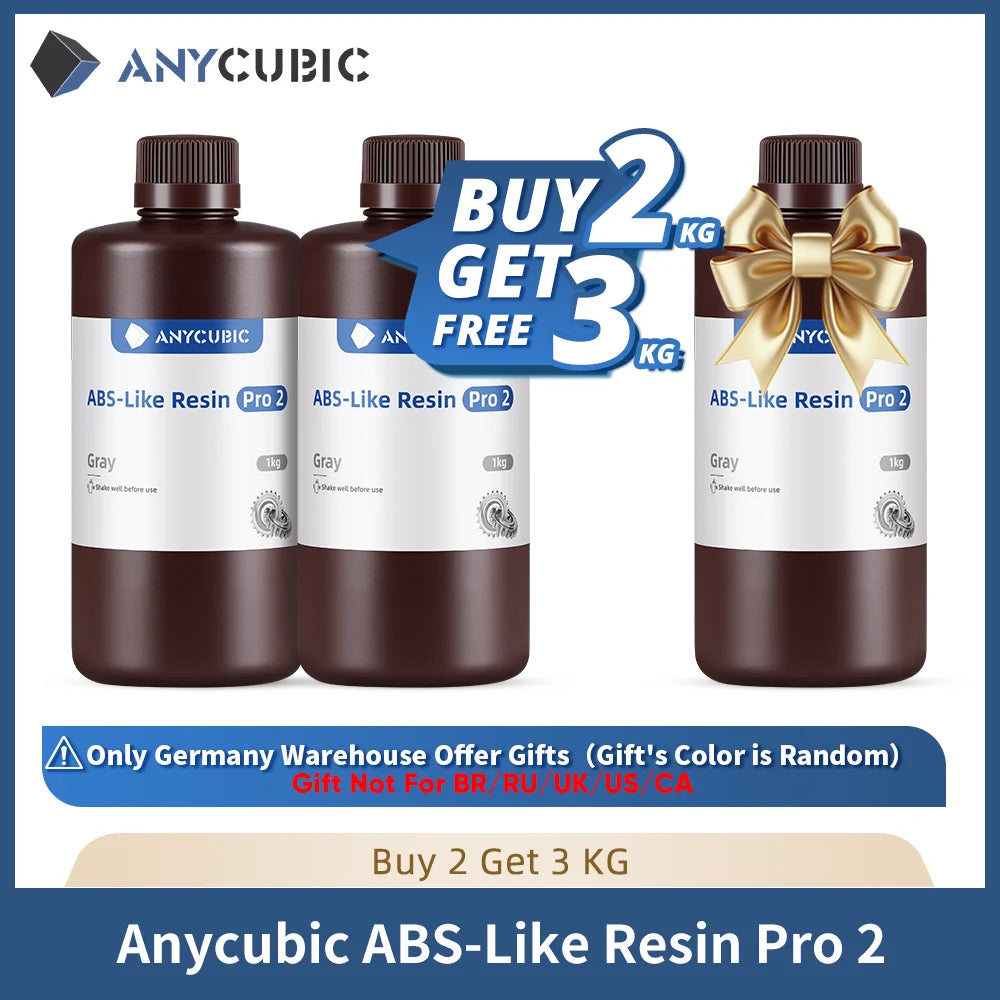 ANYCUBIC ABS-Like Pro 2 3D Printer Resin 405nm For LCD SLA