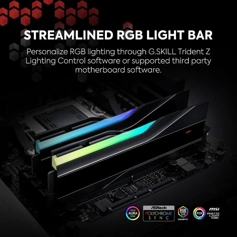 Trident Z5 Neo RGB Series (AMD Expo) DDR5 RAM 64GB (2x32GB)
