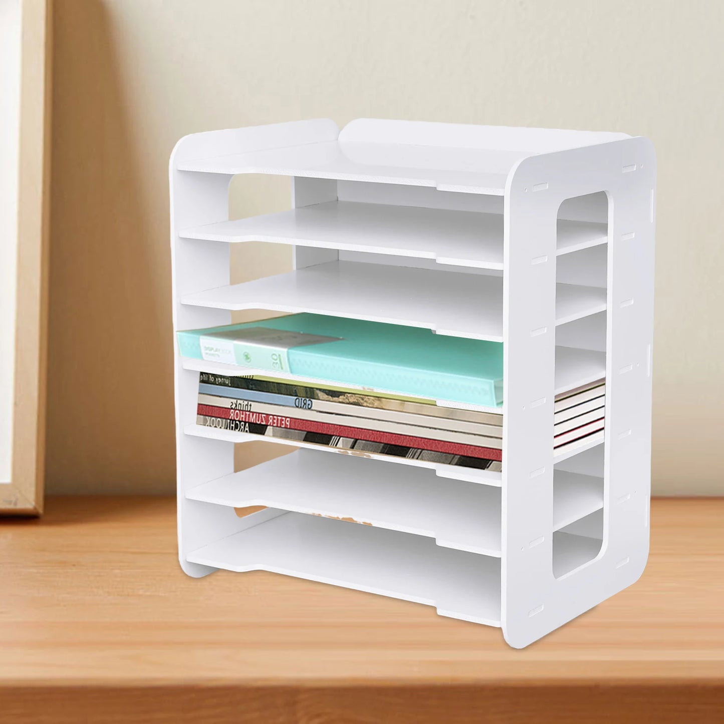 7-Layer File Organizer with PVC Material