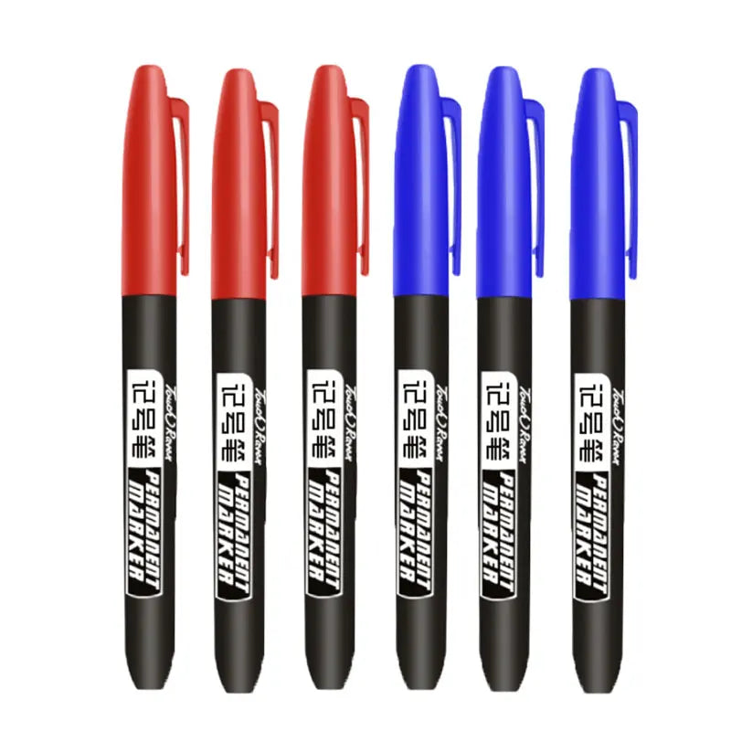 6 PCS Permanent Marker Pen Manga Drawing Markers