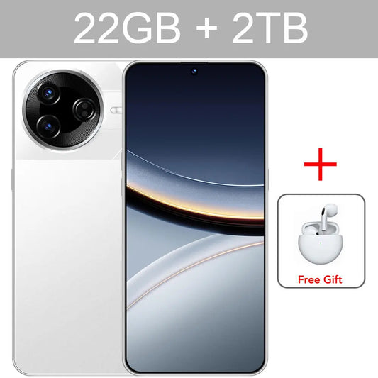 2025 F7 Ultra Smartphone Android 15 22GB+2TB 7800mAh