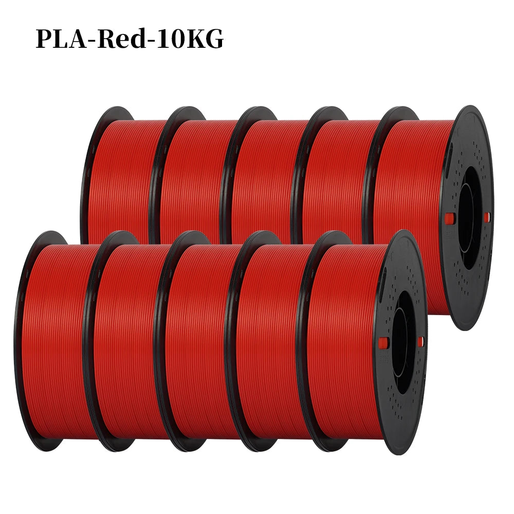 10KG/22LBS Multicolor PLA filament 1KG/Roll 1.75mm For 3D Printer