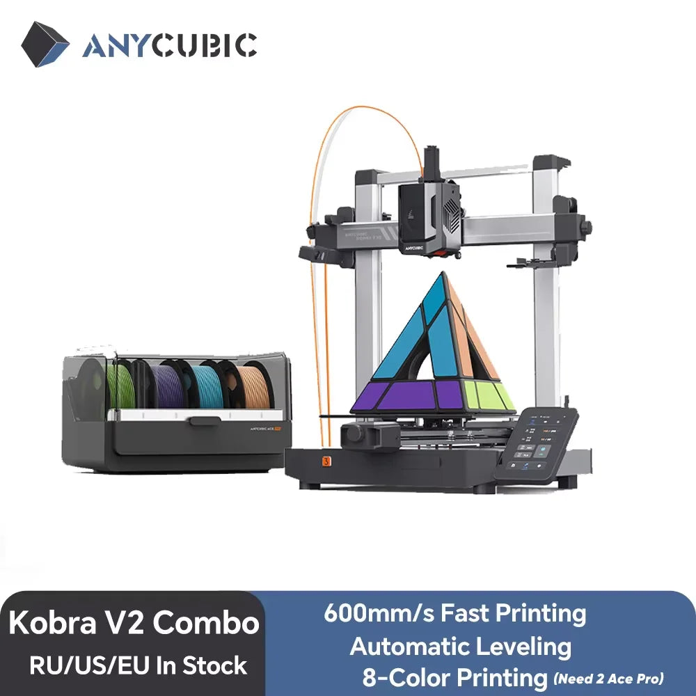 ANYCUBIC Kobra 3 V2 Combo AE Version 600mm/s