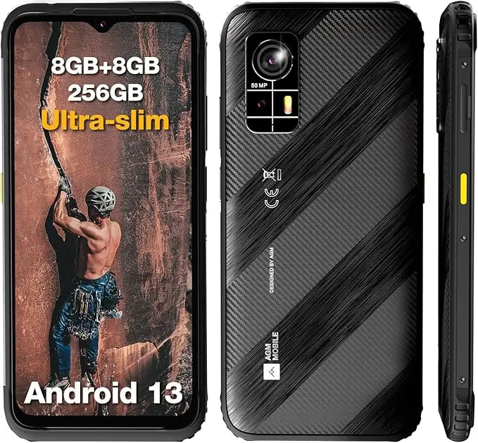 AGM H6 Rugged Smartphone 50MP Cam, 8GB+256GB, 90Hz FHD+
