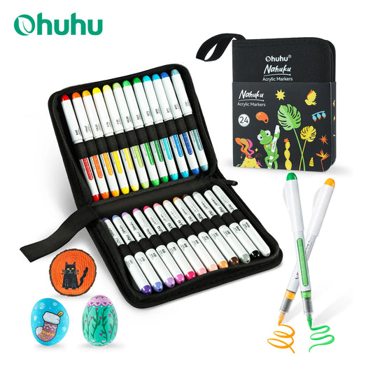 Ohuhu Nahuku Direct-ink Acrylic Markers Acrylic Paint Markers