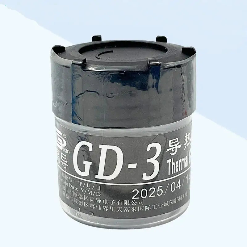 1 Piece 30g Gray 7.5W/m-k GD-3-CN30 Thermal Paste For CPU GPU