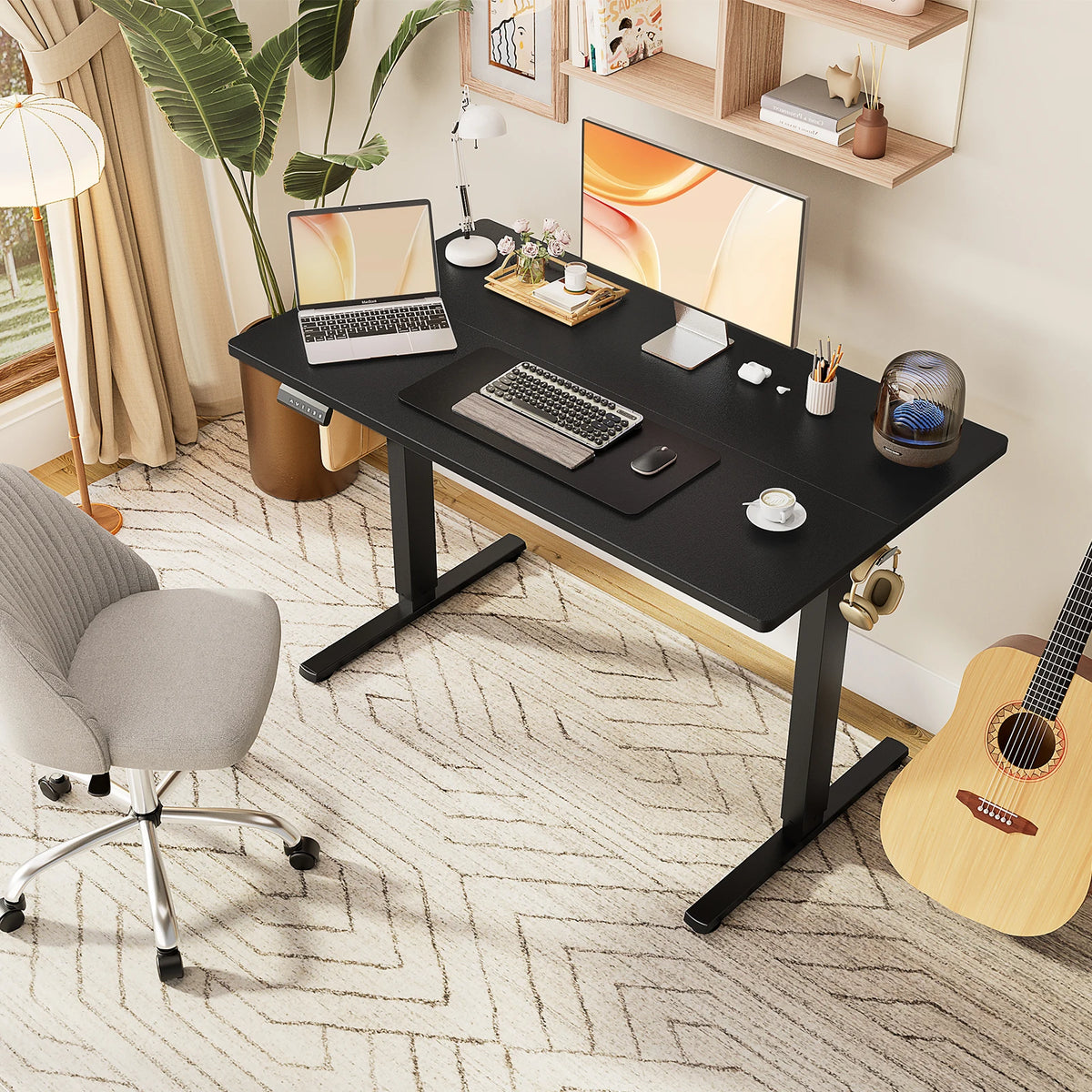 JHK  Ergonomic Electric Standing Desk Height Adjustable