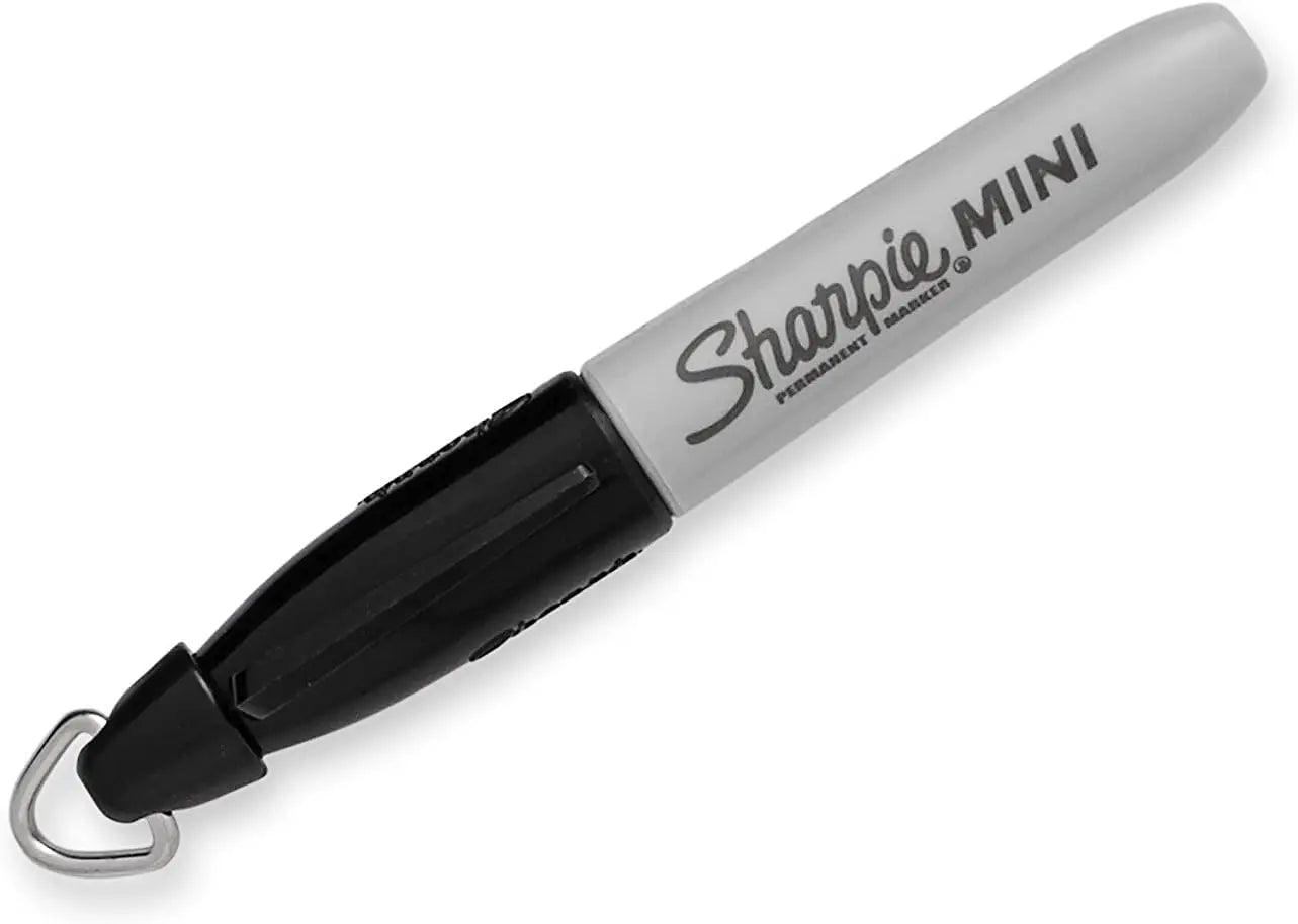 Sharpie Permanent Mini Markers, Fine Point, Black, 72-Pack Canister