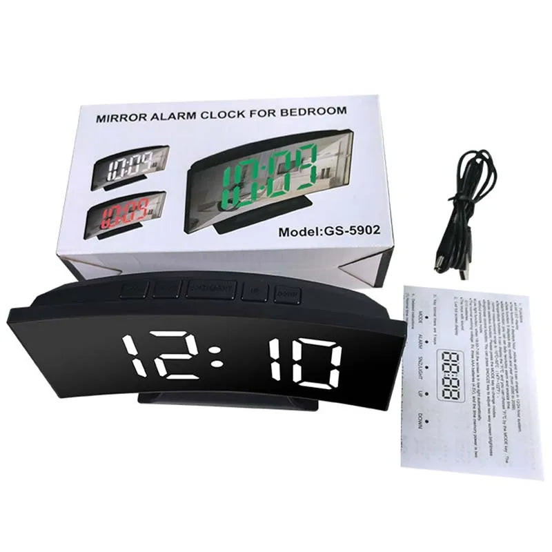 Electronic Alarm Clock, Digital Alarm Clock LED