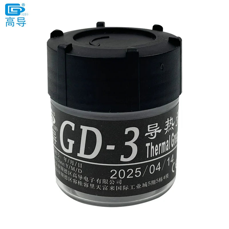 GD-3 Thermal Paste Grey Conductive Grease for CPU GPU LED Power Module