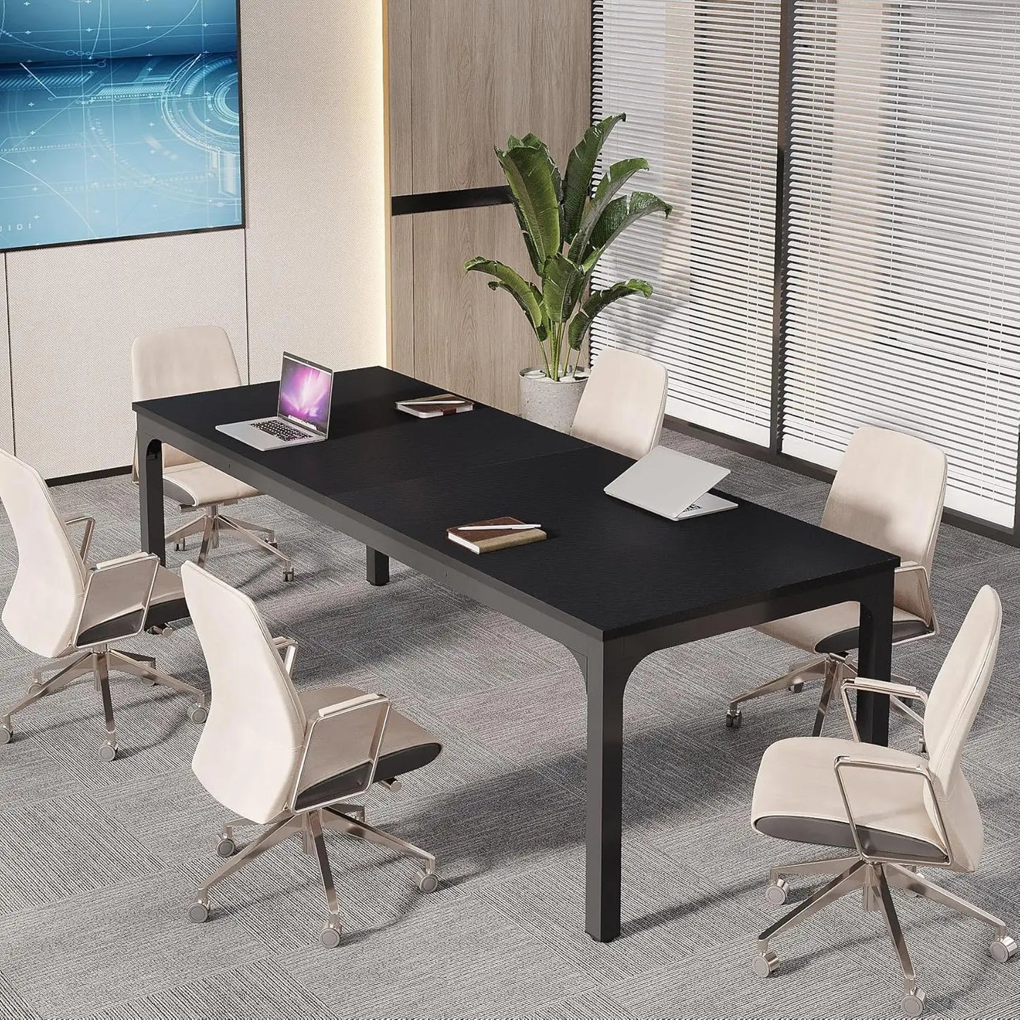 6.5ft Conference Room Table  78.74 W  27.56 D